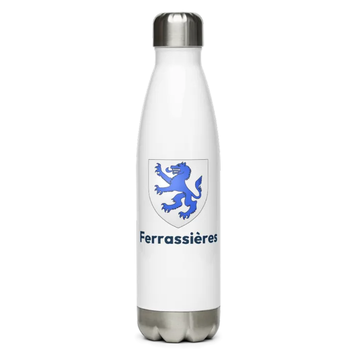 Gourde inox blason de Ferrassières