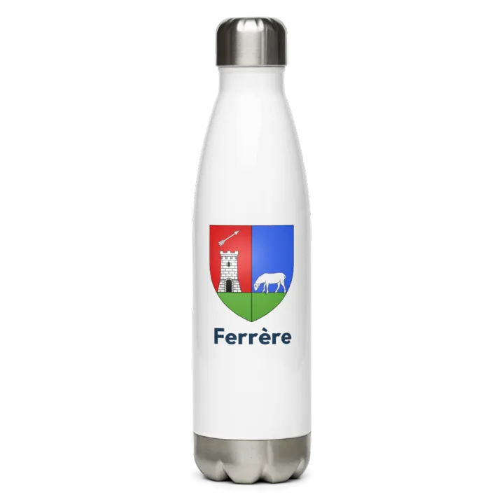 Gourde inox blason de Ferrère