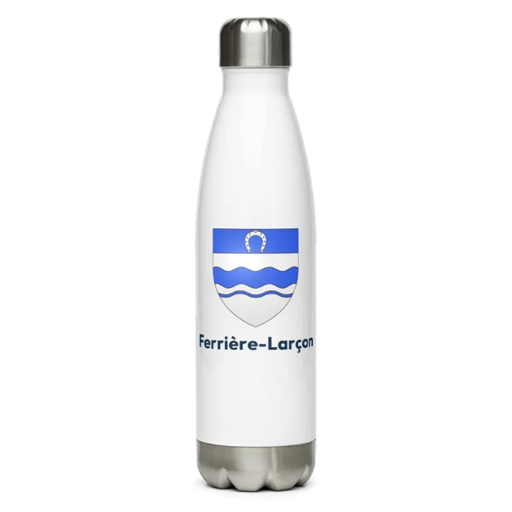 Gourde inox blason de Ferrière-Larçon