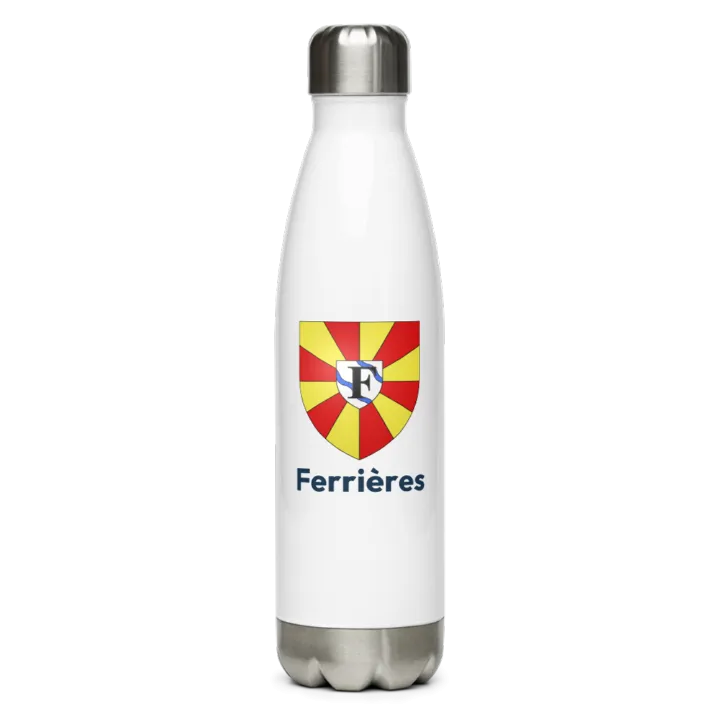 Gourde inox blason de Ferrières