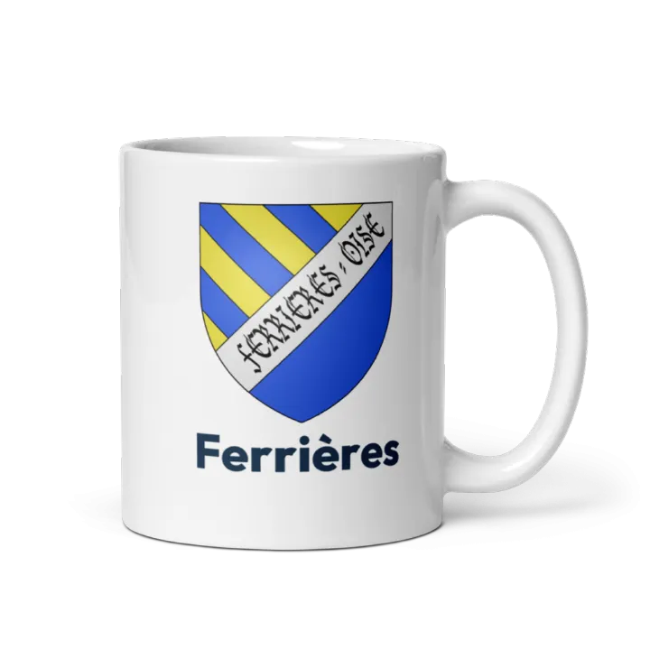 Mug blason de Ferrières