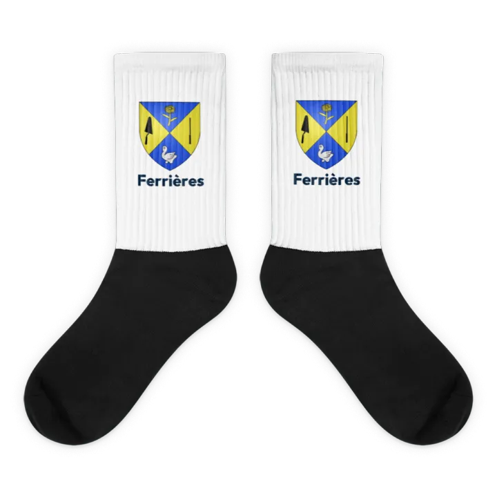 Chaussettes — blason de Ferrières