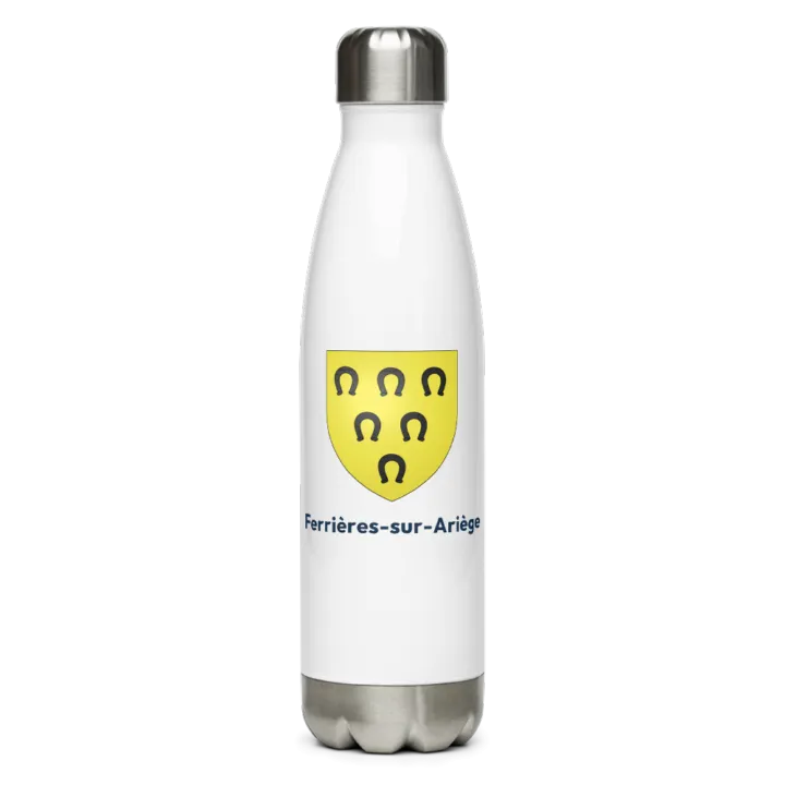 Gourde inox blason de Ferrières-sur-Ariège