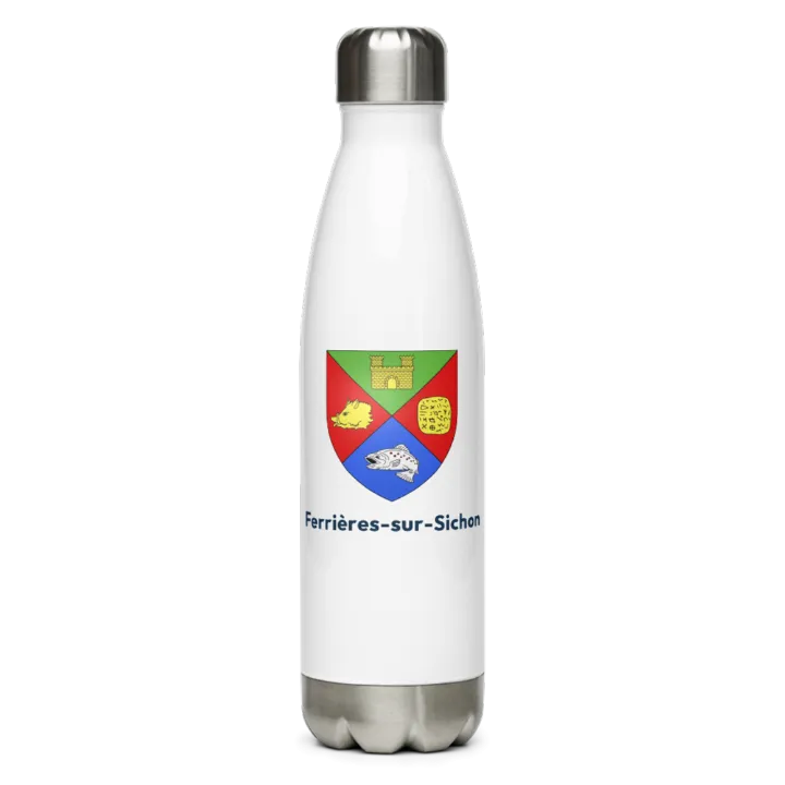 Gourde inox blason de Ferrières-sur-Sichon
