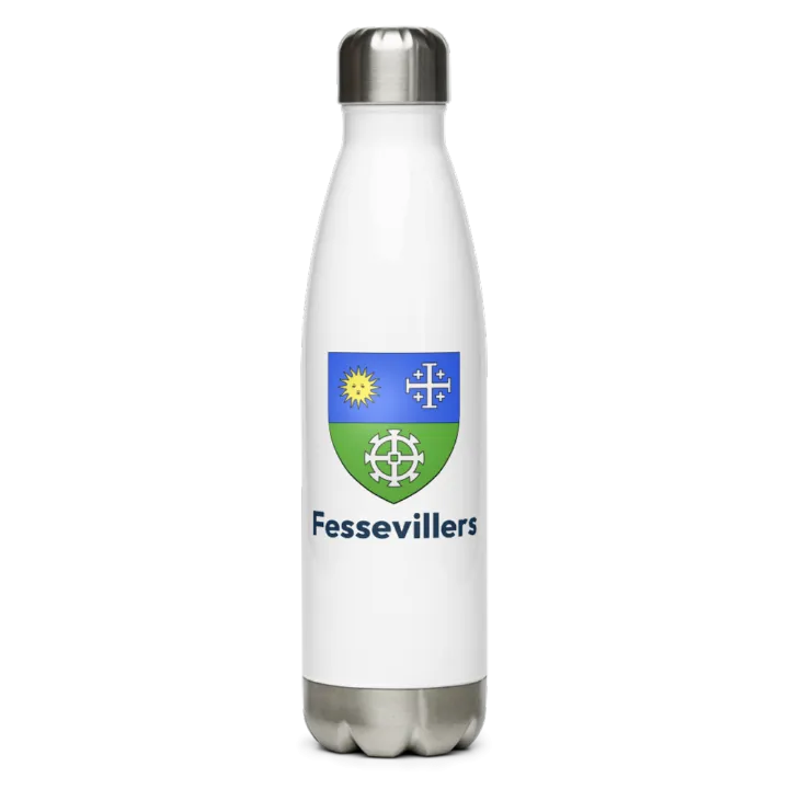 Gourde inox blason de Fessevillers