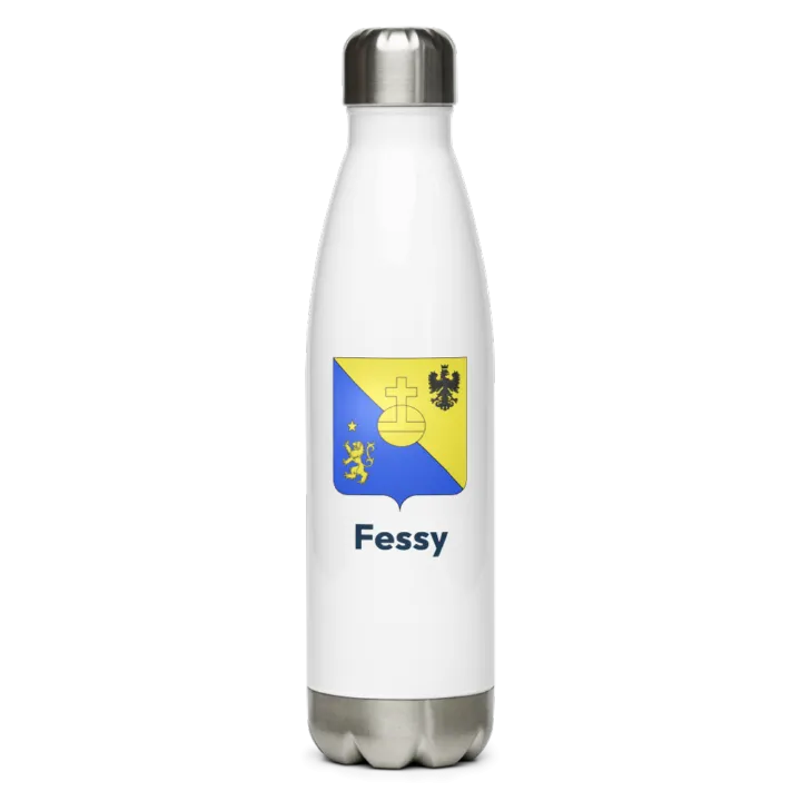 Gourde inox blason de Fessy