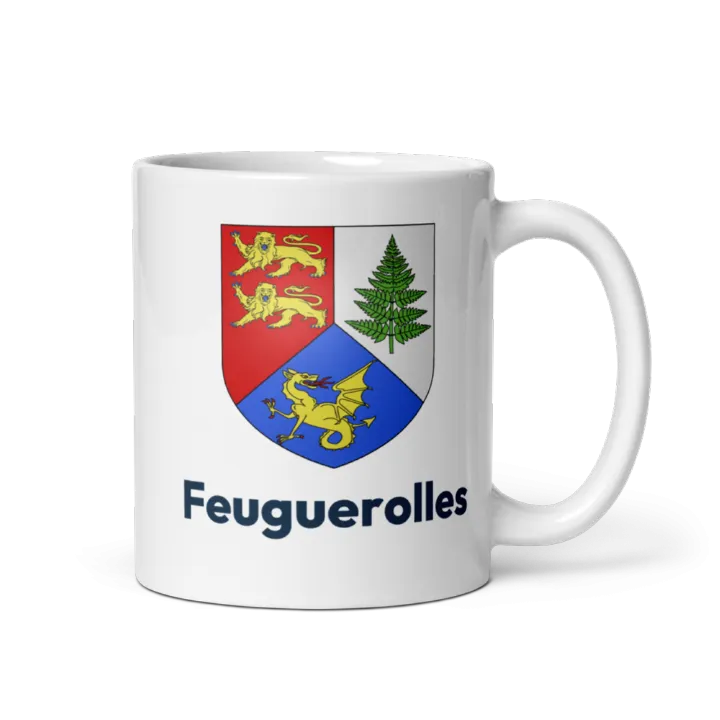 Mug blason de Feuguerolles
