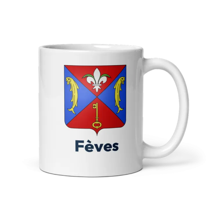 Mug blason de Fèves