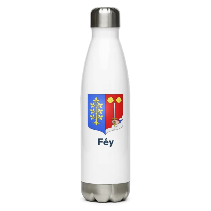 Gourde inox blason de Féy