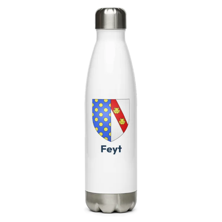 Gourde inox blason de Feyt
