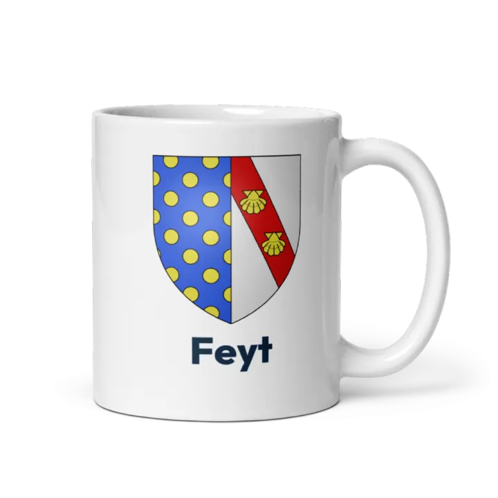 Mug blason de Feyt