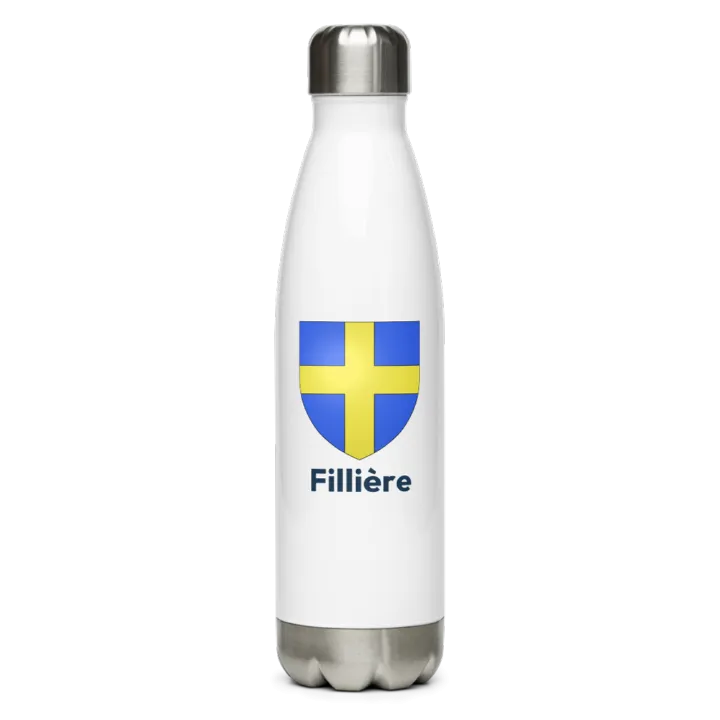 Gourde inox blason de Fillière