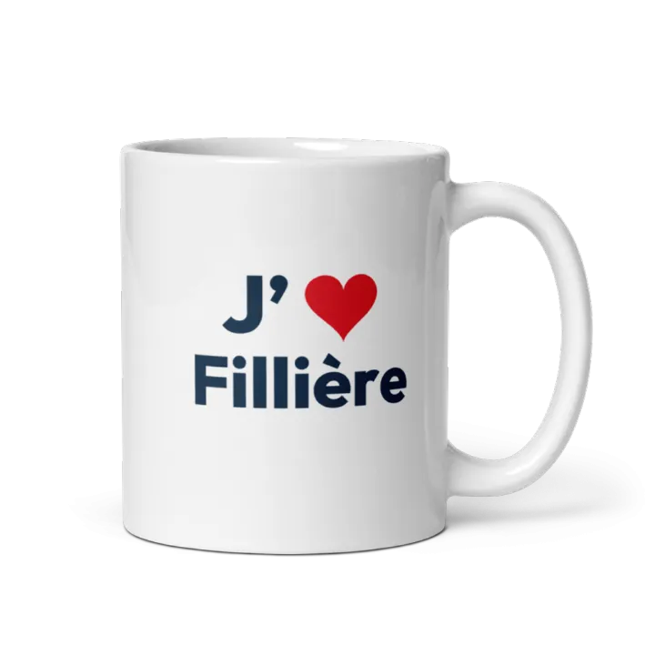 Mug « J’❤ Fillière »