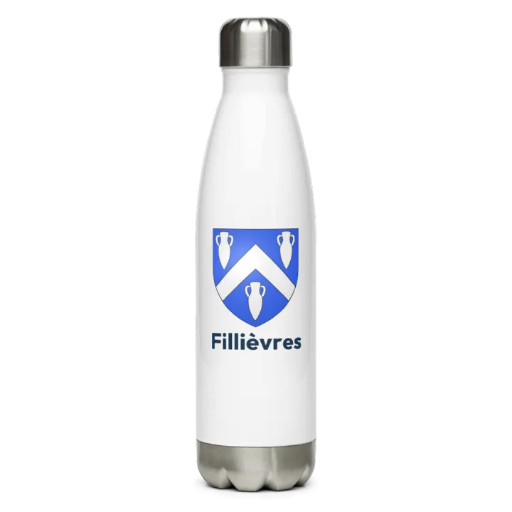 Gourde inox blason de Fillièvres