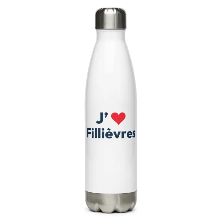 Gourde inox « J’❤ Fillièvres »