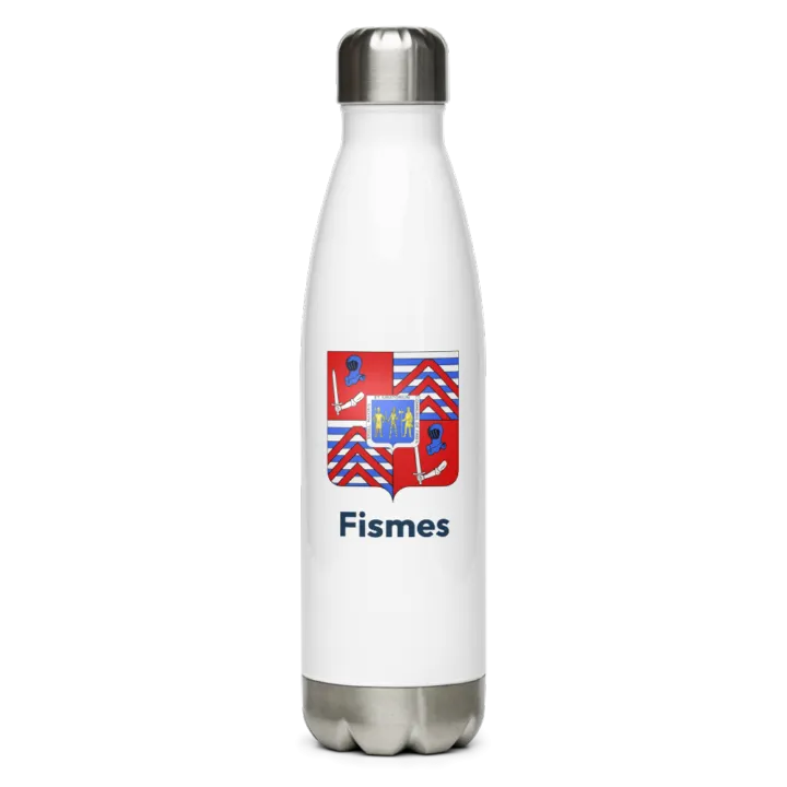 Gourde inox blason de Fismes