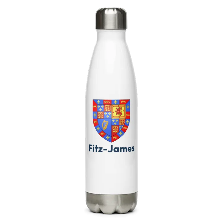 Gourde inox blason de Fitz-James