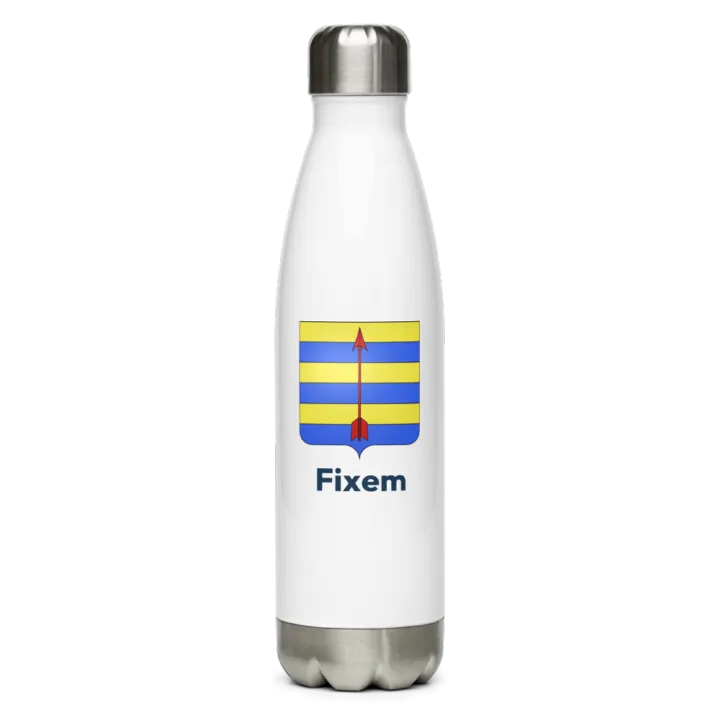 Gourde inox blason de Fixem