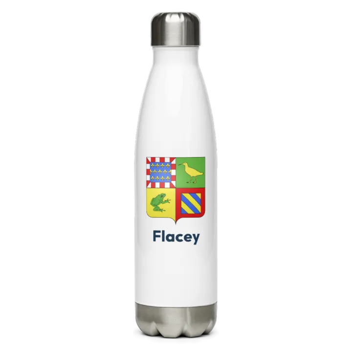 Gourde inox blason de Flacey