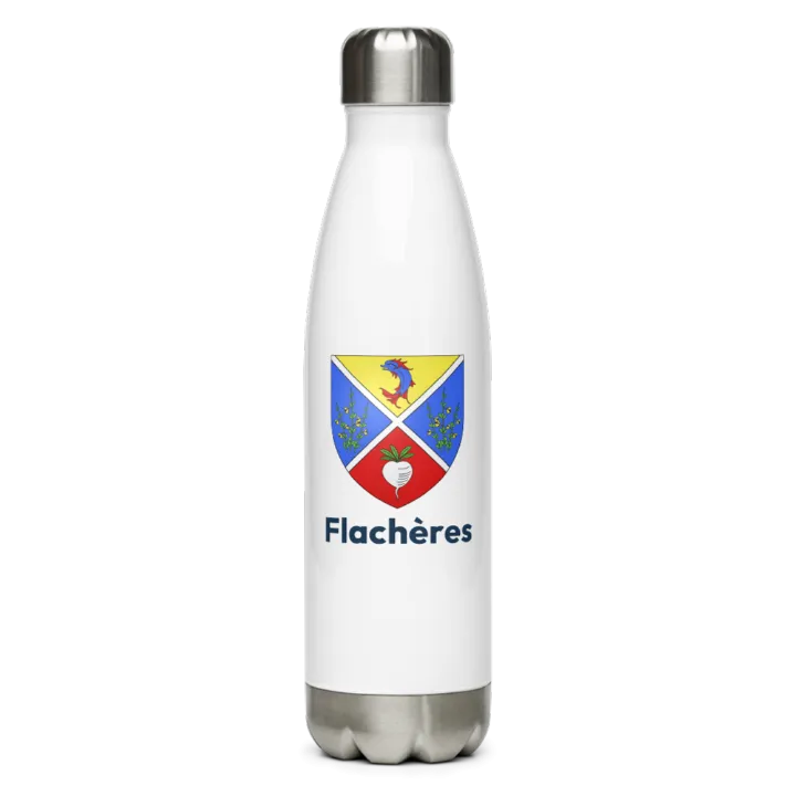 Gourde inox blason de Flachères