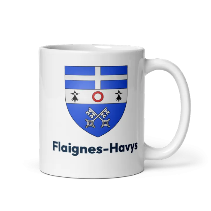 Mug blason de Flaignes-Havys