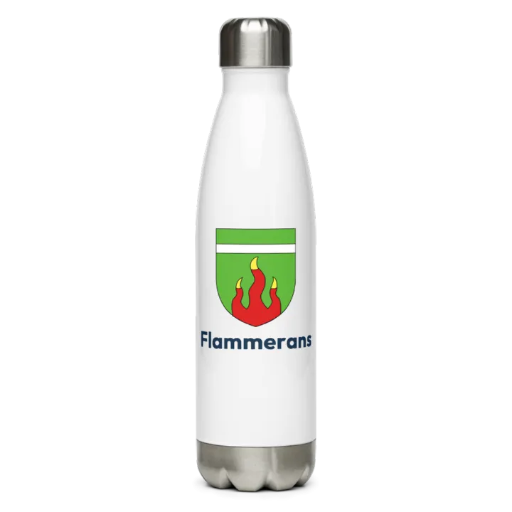 Gourde inox blason de Flammerans