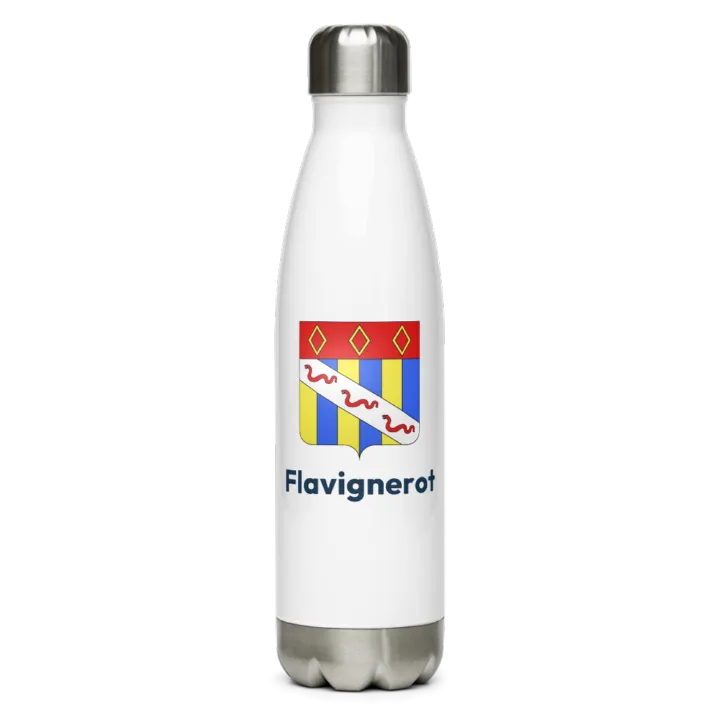 Gourde inox blason de Flavignerot