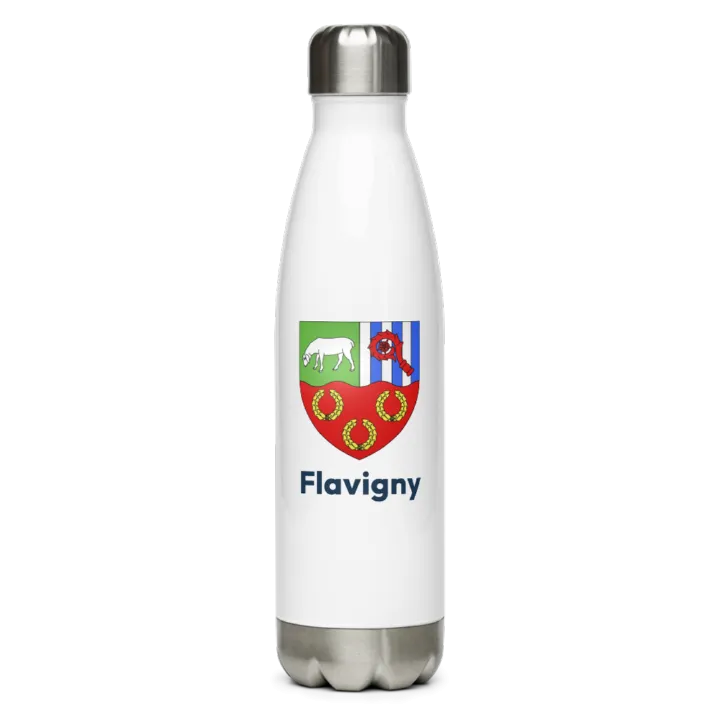 Gourde inox blason de Flavigny