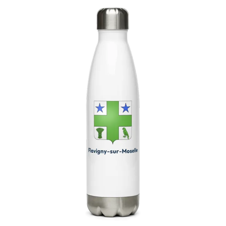 Gourde inox blason de Flavigny-sur-Moselle