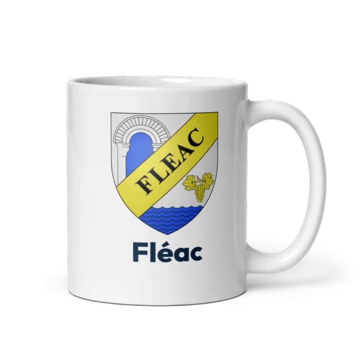 Mug blason de Fléac