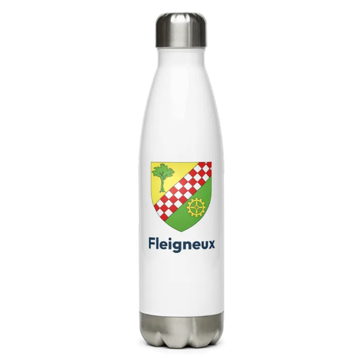 Gourde inox blason de Fleigneux