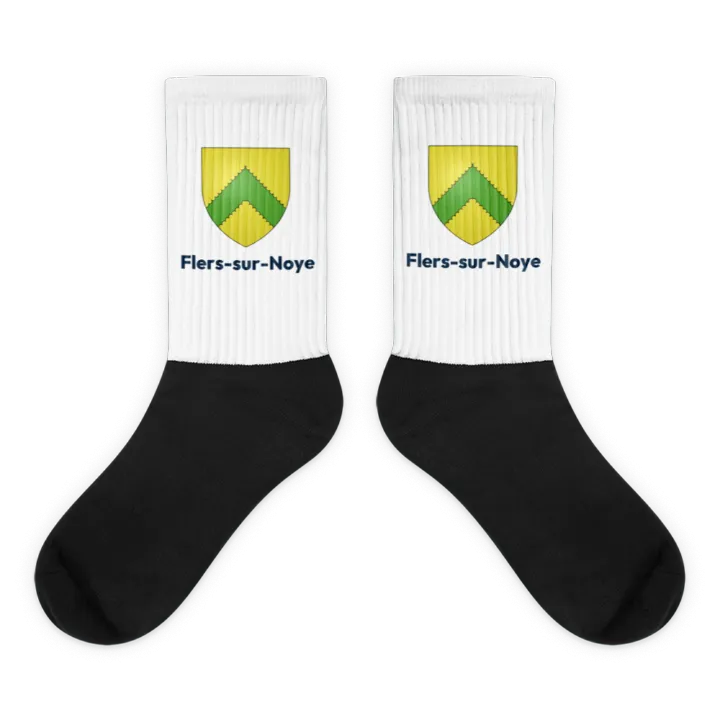 Chaussettes — blason de Flers-sur-Noye