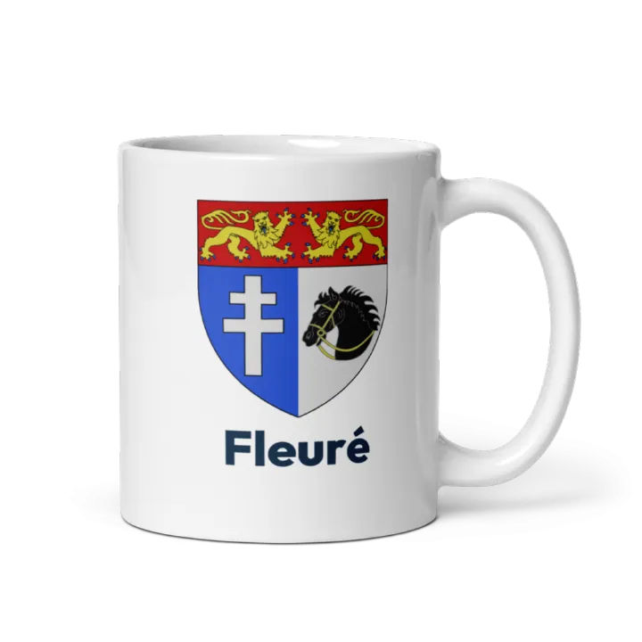Mug blason de Fleuré