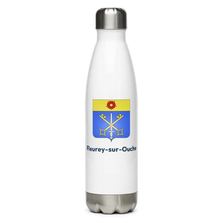 Gourde inox blason de Fleurey-sur-Ouche