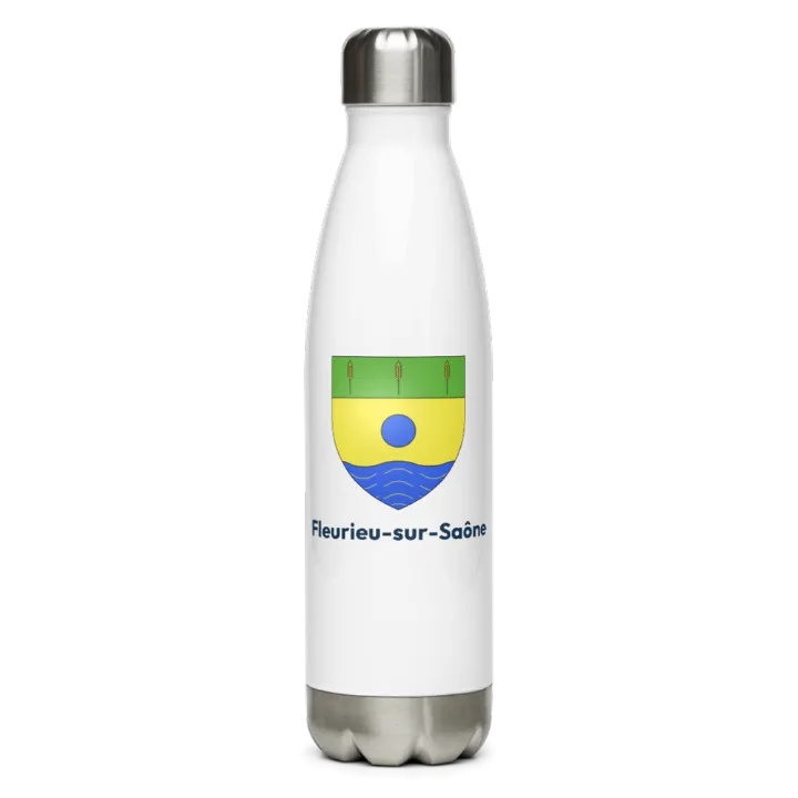 Gourde inox — blason de Fleurieu-sur-Saône
