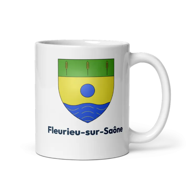 Mug blason de Fleurieu-sur-Saône