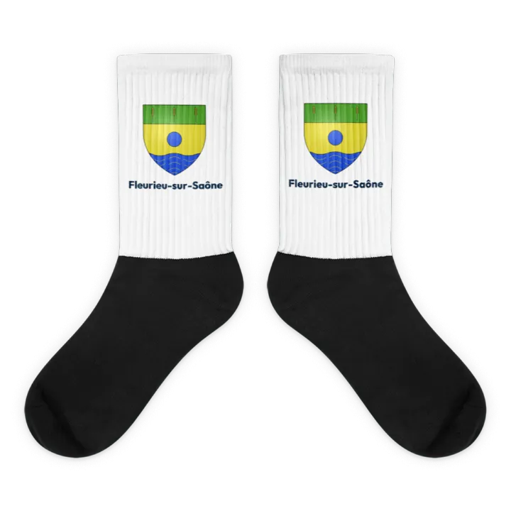 Chaussettes — blason de Fleurieu-sur-Saône