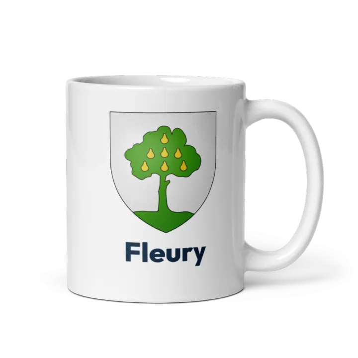Mug blason de Fleury