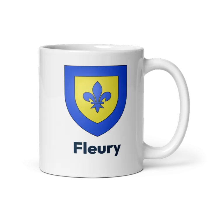 Mug blason de Fleury