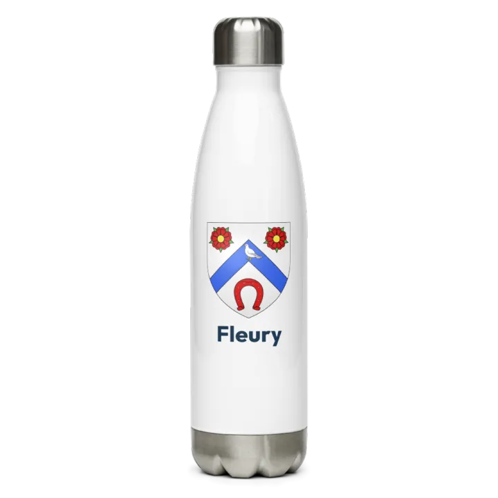 Gourde inox blason de Fleury