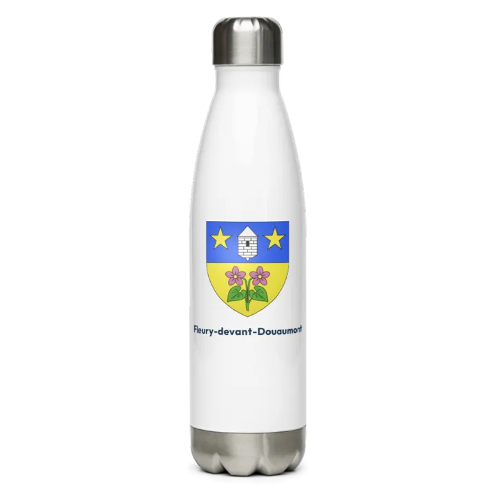 Gourde inox blason de Fleury-devant-Douaumont
