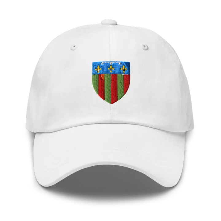 Casquette brodée blason de Fleury-les-Aubrais