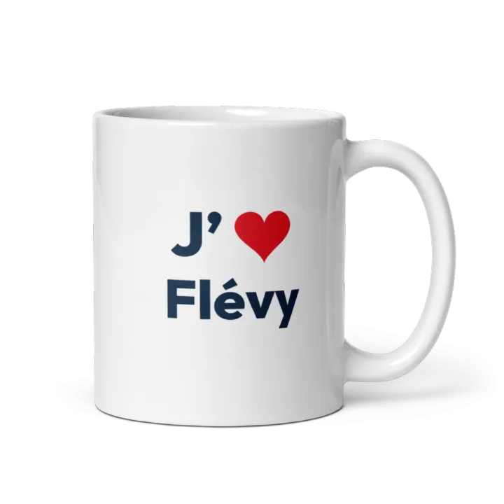 Mug « J’❤ Flévy »