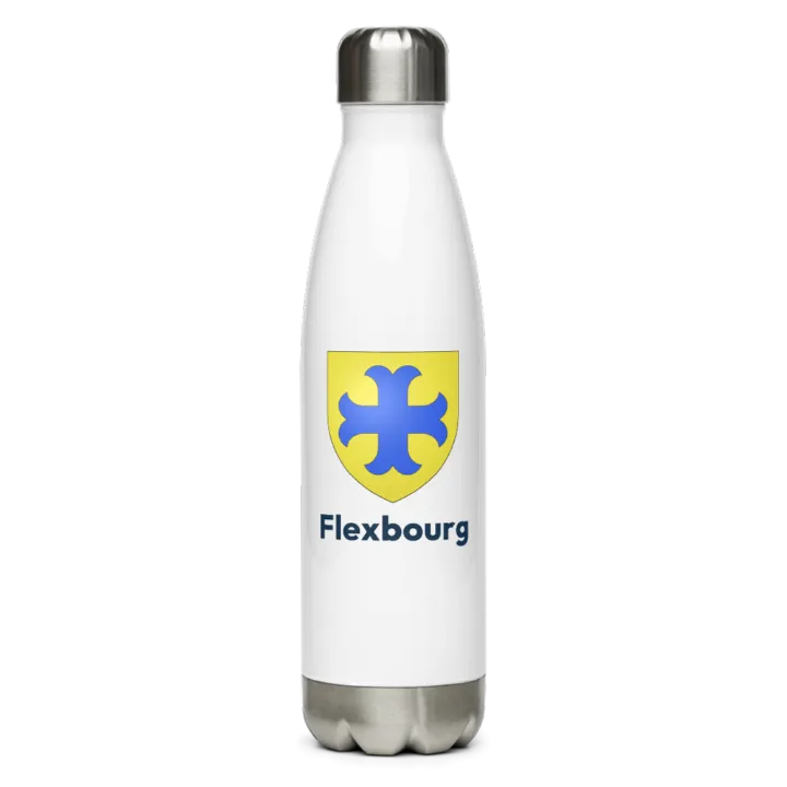 Gourde inox — blason de Flexbourg
