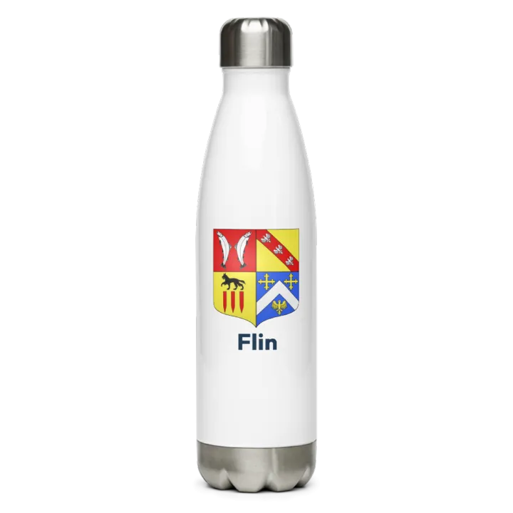 Gourde inox blason de Flin