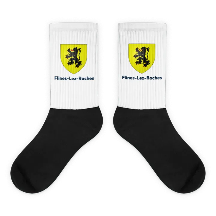 Chaussettes — blason de Flines-lez-Raches