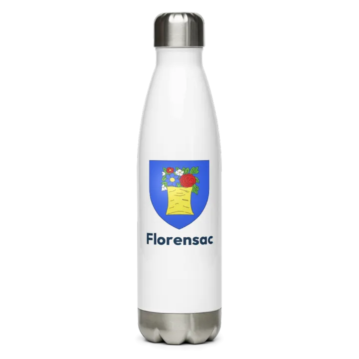 Gourde inox blason de Florensac
