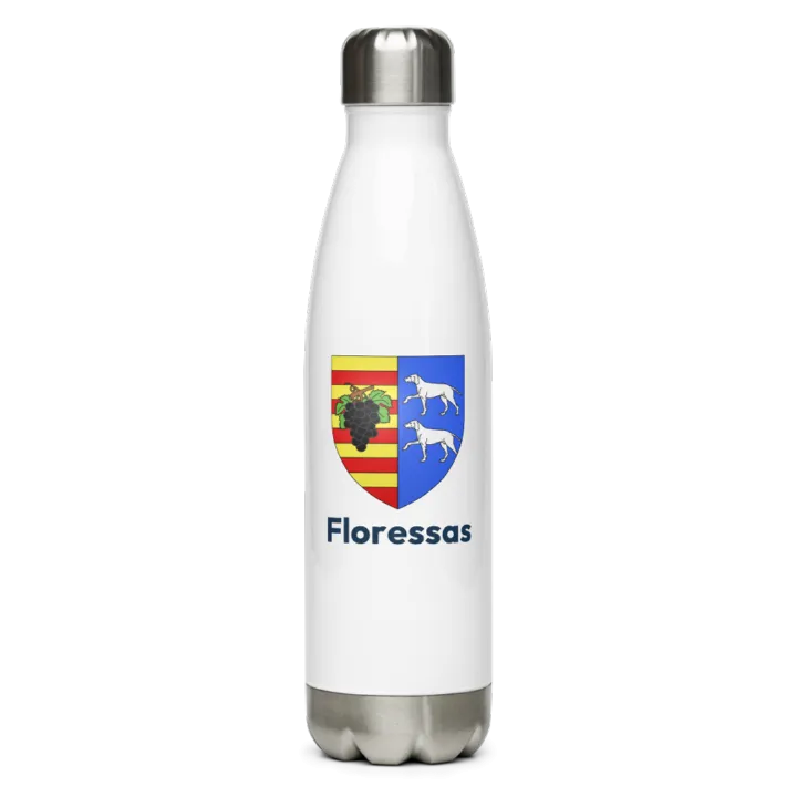 Gourde inox blason de Floressas