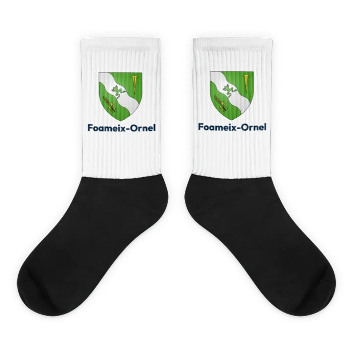 Chaussettes — blason de Foameix-Ornel