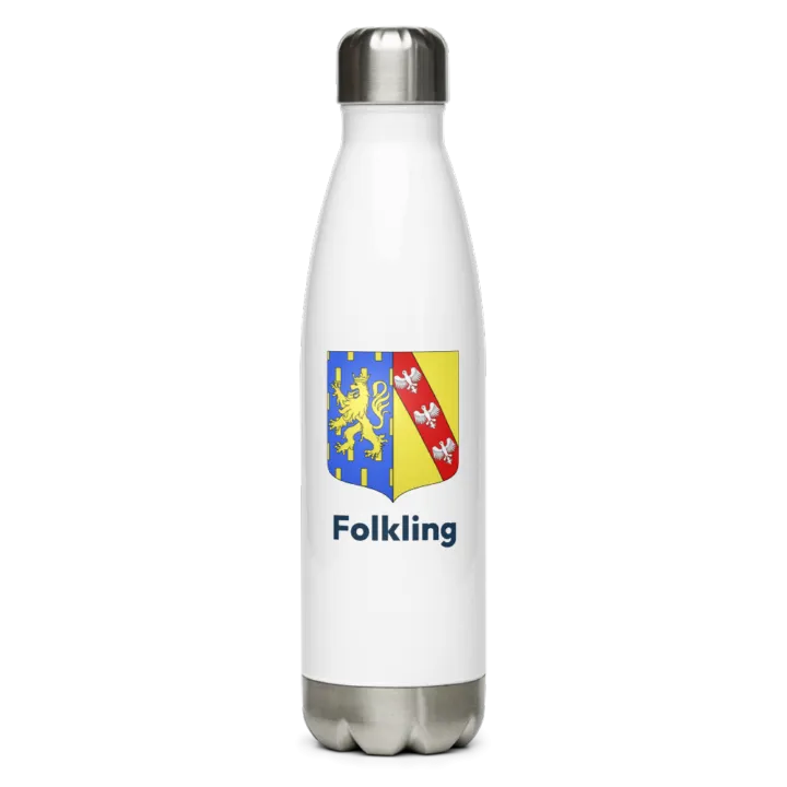 Gourde inox blason de Folkling